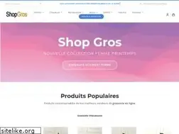Sites similar to shopgros.com