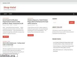 Sites similar to shophalal.com