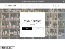 Sites similar to shophenryandson.com
