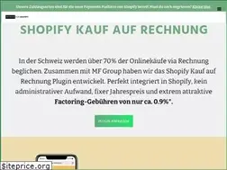 Sites similar to shopify-kauf-auf-rechnung.ch
