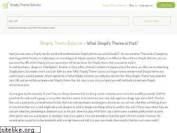 Sites similar to shopifydetector.com