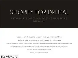 Sites similar to shopifyfordrupal.com