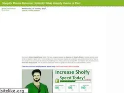 Sites similar to shopifythemedetector.blogspot.com