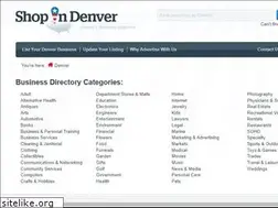 Sites similar to shopindenver.com