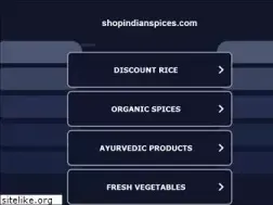 Sites similar to shopindianspices.com