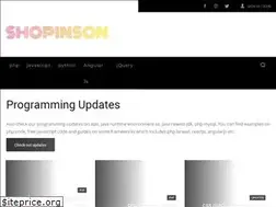 Sites similar to shopinson.com