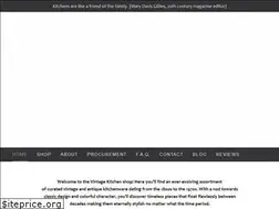Sites similar to shopinthevintagekitchen.com