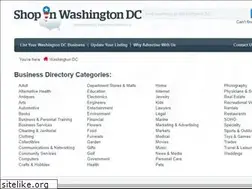 Sites similar to shopinwashingtondc.com