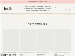 Sites similar to shopisalis.com