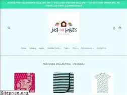Sites similar to shopjustforbabies.com