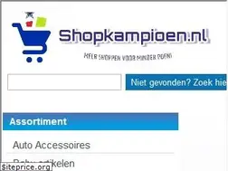 Sites similar to shopkampioen.nl