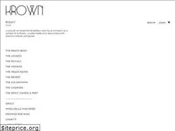 Sites similar to shopkrown.com