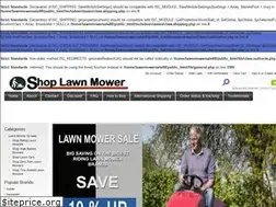 Sites similar to shoplawnmower.com