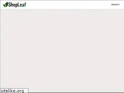Sites similar to shopleaf.com