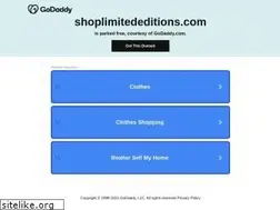 Sites similar to shoplimitededitions.com