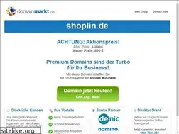 Sites similar to shoplin.de