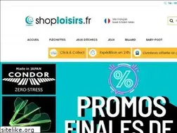 Sites similar to shoploisirs.fr