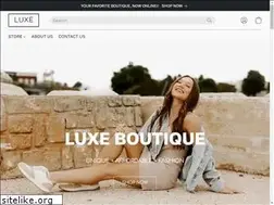 Sites similar to shopluxeboutiques.com