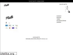 Sites similar to shopmatte.com