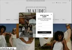 Sites similar to shopmaude.com