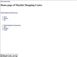 Sites similar to shopmayfairshoppingcenter.com