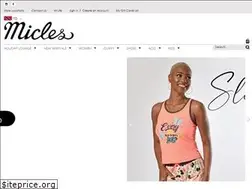 Sites similar to shopmicles.com