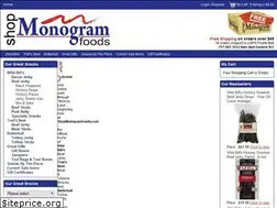 Sites similar to shopmonogramfoods.com