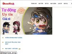 Sites similar to shopnick.vn