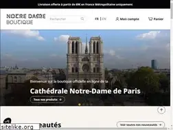 Sites similar to shopnotredamedeparis.fr