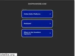 Sites similar to shopnowone.com