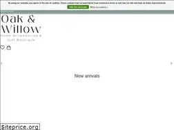Sites similar to shopoakandwillow.com