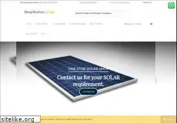 Sites similar to shoponline.solar
