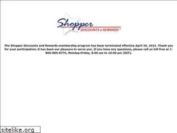 Sites similar to shopperdiscountsandrewards.com