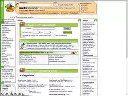 Sites similar to shopping.metaspinner.de