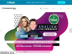 Sites similar to shoppinganaliafranco.com.br