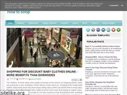 Sites similar to shoppingbasics.blogspot.com
