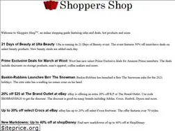 Sites similar to shoppingblog.com