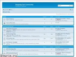 Sites similar to shoppingcartcommunity.com