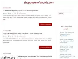 Sites similar to shopqueenofswords.com