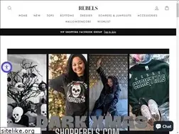 Sites similar to shoprebels.com