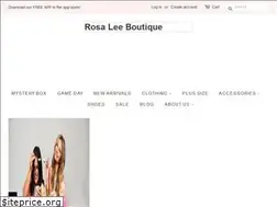 Sites similar to shoprosalee.com