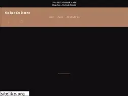 Sites similar to shopsalonculture.com