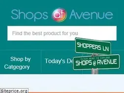 Sites similar to shopsatavenue.com