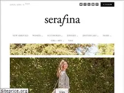 Sites similar to shopserafina.com