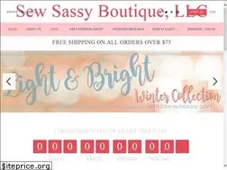 Sites similar to shopsewsassy.com