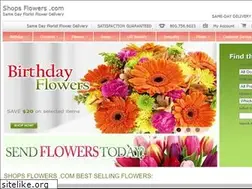 Sites similar to shopsflowers.com