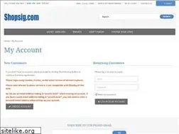 Sites similar to shopsig.com