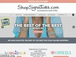 Sites similar to shopsignatures.com