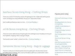 Sites similar to shopsinhk.com