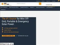 Sites similar to shopsolarkits.com